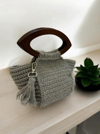 Silver Mist Couture Bag