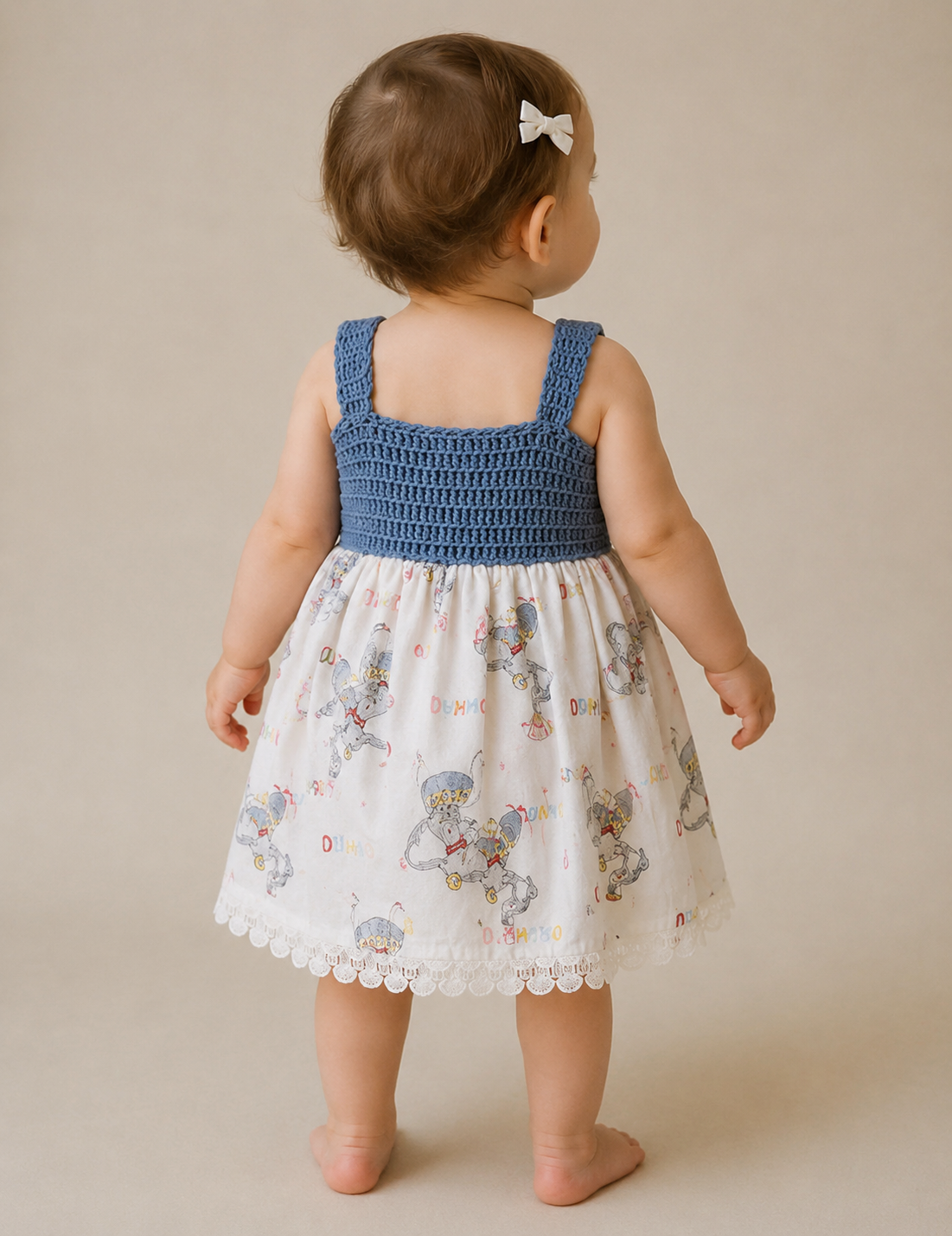 Dumbo Dreams Crochet Dress