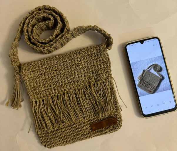 Desert Fringe Luxe Sling Bag