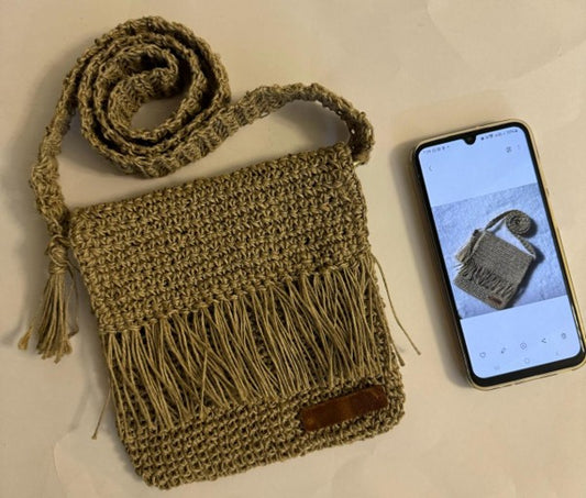 Desert Fringe Luxe Sling Bag