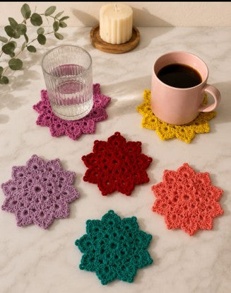 Everbloom Table Coaster set