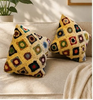 Heirloom Granny Pillow Cover