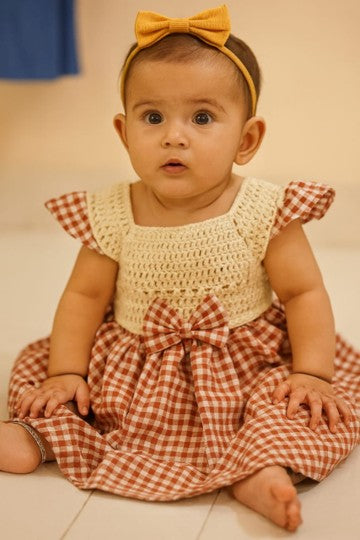 Little Petal Crochet Baby Frock