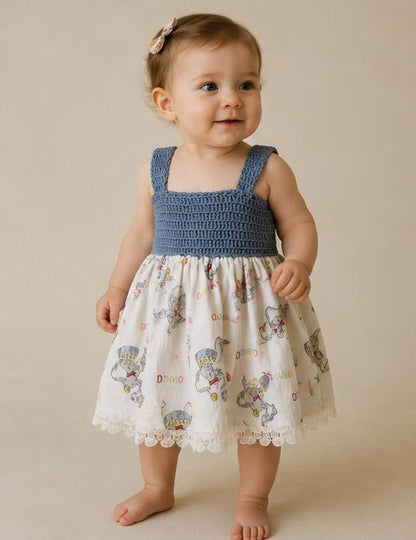 Dumbo Dreams Crochet Dress